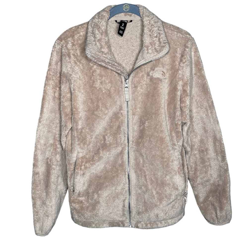 The North Face Women's Plush Full-Zip Jacket in Taupe